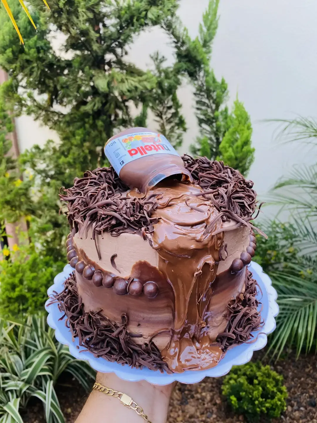 Bolo de Nutella